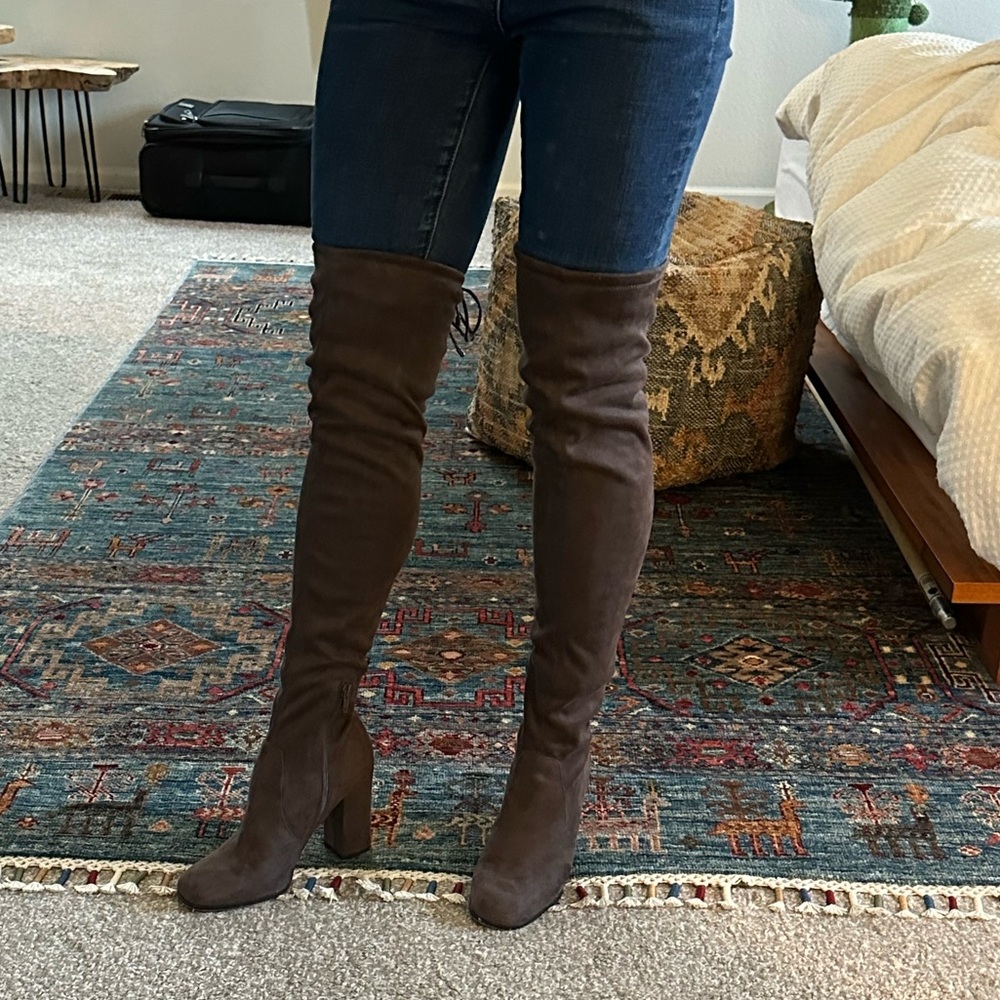 Enzo Angiolini Over-the-knee Suede Boots 6 1/2